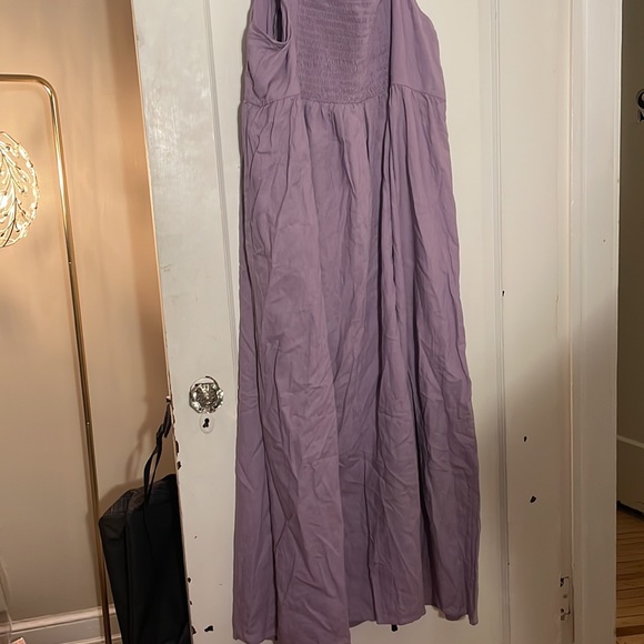 Eloquii Elements Linen Maxi Summer Plus Dress sz26 - Picture 5 of 5